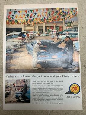 Vintage Life MagazineJuly 7, 1961 Vintage Car Dealer Advertistment